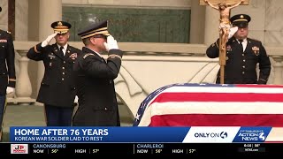 Korean War veteran laid to rest in Pittsburgh 76 years after his death