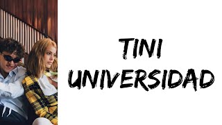 TINI - Universidad (feat. Beéle) (letra)