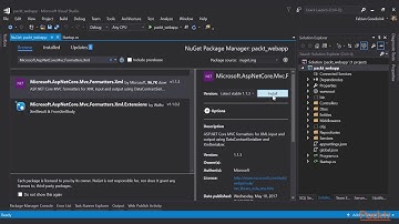 RESTful Web services with ASP.NET Core : Formatters and Content Negotiation | packtpub.com