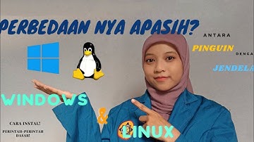 Sistem operasi Linux dan Windows.