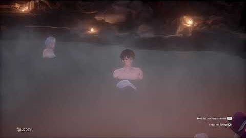 Code Vein - Bathing with Io