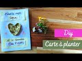 Activit fte des mres carte  planter diy