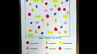 DIY worksheets on “I SPY” Worksheets for Toddlers, Preschoolers, Kindergarten, Nursery, LKG, UKG!