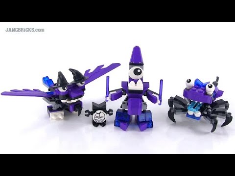 YouTube thumbnail: 🔄 LEGO Mixels Series 3 Wiztastics reviews! Mesmo, Magnifo, Wiswuz! re upload