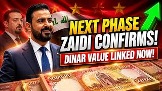 The "Next Phase" Explained: Zaidi Directly Links Dinar Value to Structural Execution 🚨 Iraqi News