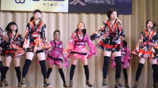 KIRA☆GIRL 『会津っ娘宣言』 20130815 山都町6000人の盆踊り