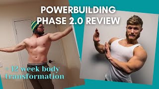 PowerBuilding Phase 2.0 | Jeff Nippard Program review + body transformation