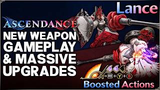 Monster Hunter Wilds Ascendance - New Lance Is Ranged? - Super Charge All Boost Attacks Gameplay