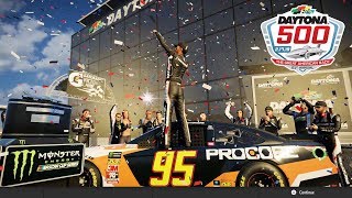 2019 Daytona 500 Victory - NASCAR Heat 3 - Wrecks in Turn 4 by Yesterdays Today 984 views 5 years ago 14 minutes, 19 seconds