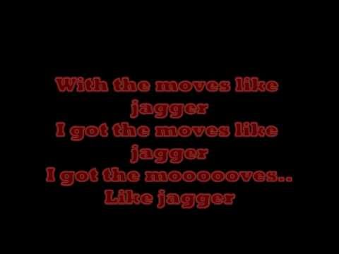 move like jagger letra move like jagger letra