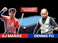 AJ Manas vs Dennis Po | Philippines Open 2025 | Highlights