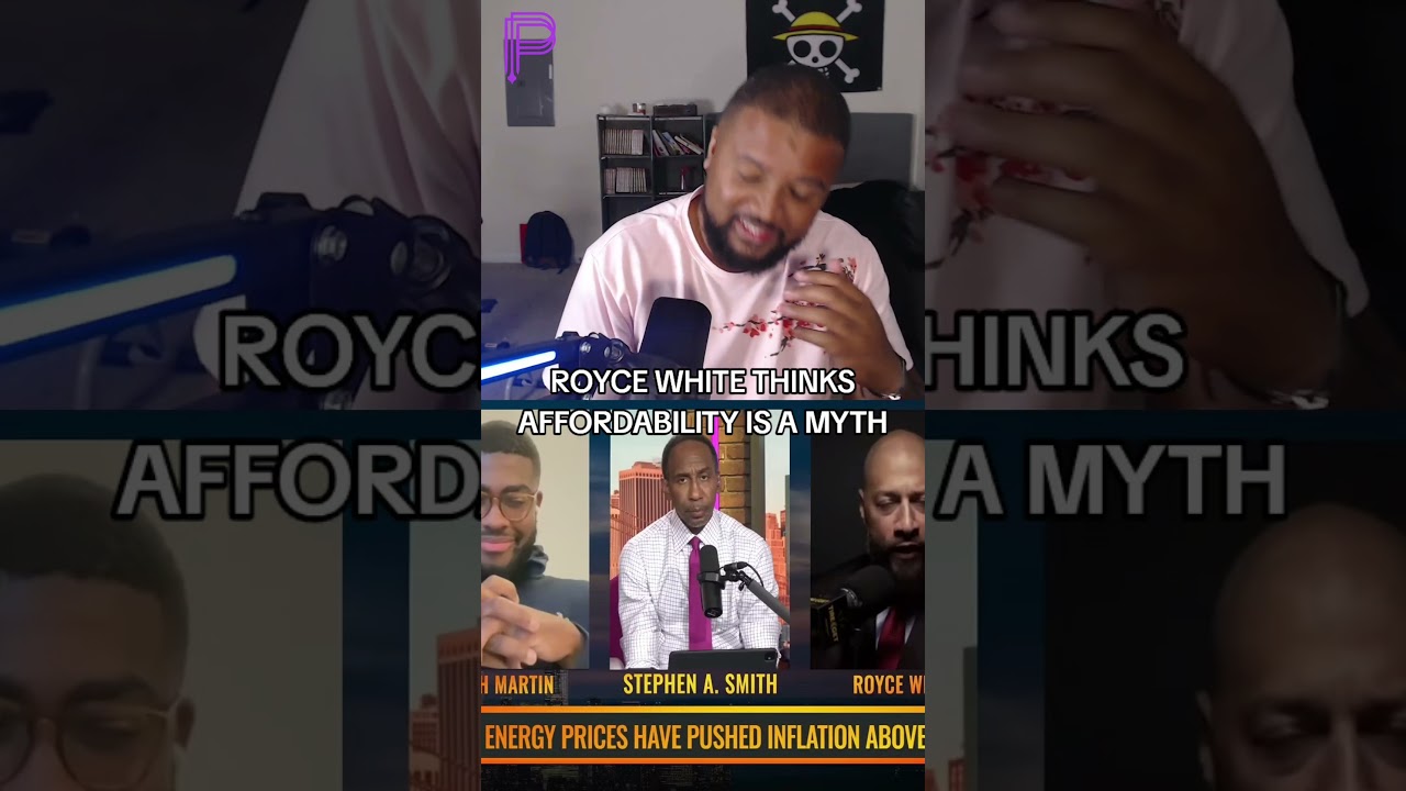 ROYCE WHITE THINKS AFFORDABILITY IS A MYTH #donaldtrump #PoliticalDebate #stephenasmith