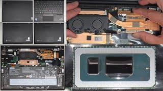 Lenovo ThinkPad X1 Carbon Gen 11 Disassembly Battery Fan Heatsink Thermal Paste Replacement Repair