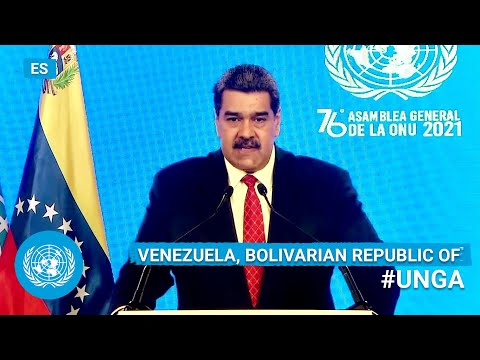Maduro exige en la ONU levantamiento de todas las sanciones criminales contra Venezuela