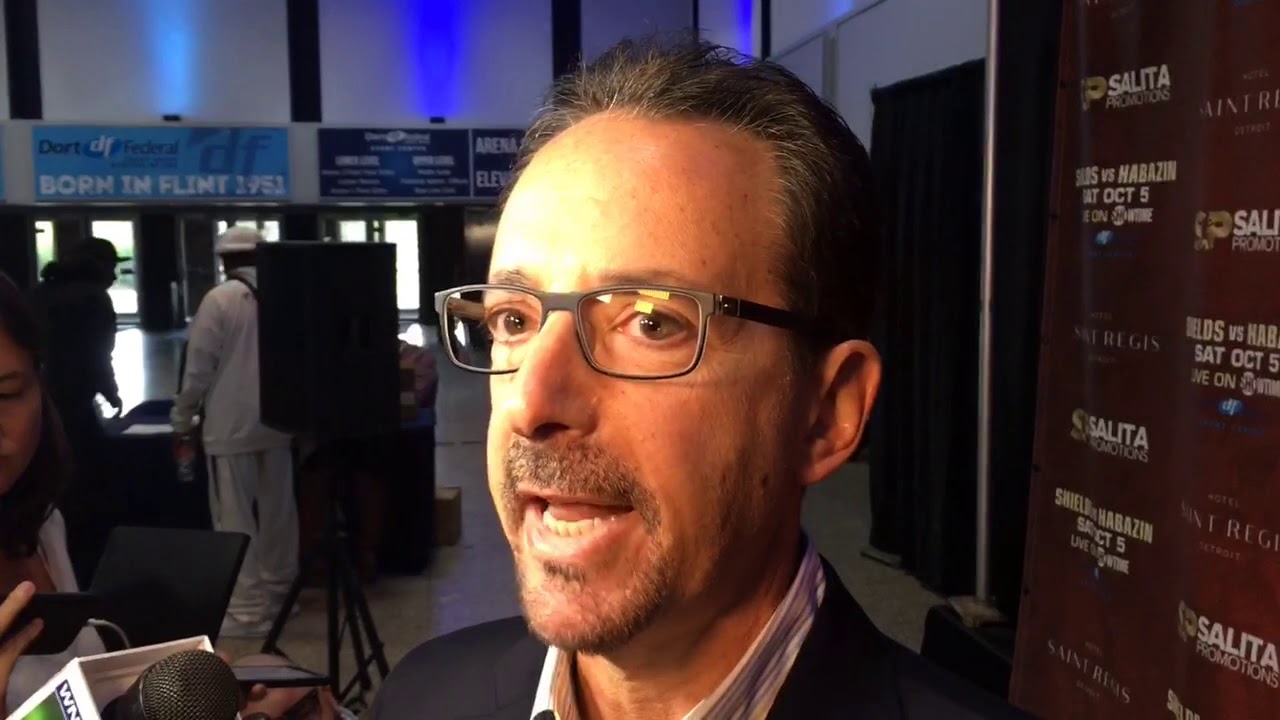 newspaper mockup Claressa Shields’ manager addresses media after weigh-in melee