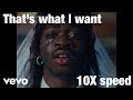 Lil Nas X-THATS WHAT I WANT (official video) 10X SPEED