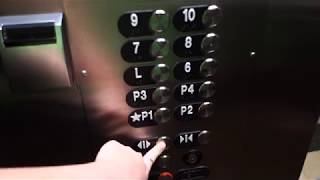 WHITE 2012 Otis Series 5 Gen2 Traction Elevators at PierHouse60 Hotel, Clearwater Beach, FL
