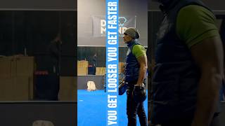 YOU GET LOOSER, YOU GET FASTER #boxing #boxingtraining #martialarts #boxingexercise