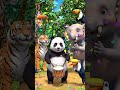 Baby Elephant Jungle Dance Song 🐘🌈 | Fun Animal Nursery Rhyme for Kids #cartoonvideos