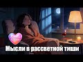 ЖЕНСКОЕ СЕРДЦЕ – МЫСЛИ В РАССВЕТНОЙ ТИШИ 💗 ️Любовная лирика