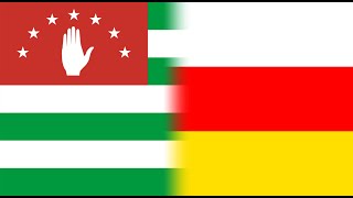 recognition of Abkhazia and South Ossetia - flag animation - MFMehrpooya republic