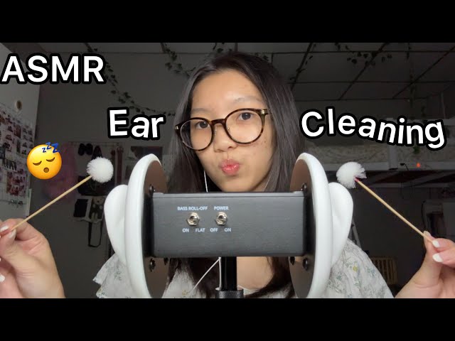 ASMR|Ear Cleaning For the First Time👂🏻(3dio)