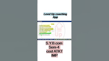 Cost ATKT Imp Question | SYbcom sem-3 | #shorts #vnsgu #nikunjtailor #exam