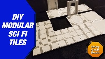 Modular Sci Fi Tiles - Station (for Starfinder, Star Wars, Esper Genesis, Warpshell)