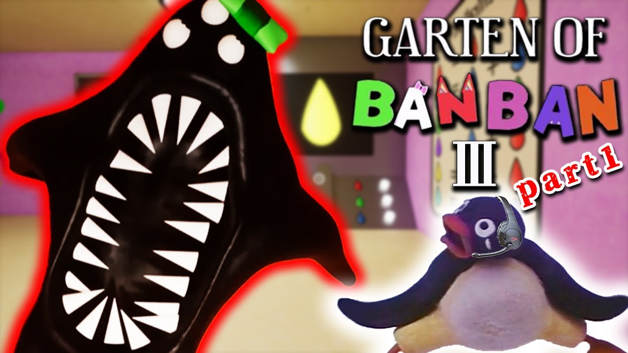 Если бы Пингу играл в «Сад Банбана 3», это, вероятно, выглядело бы так: Часть 1