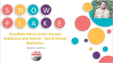 Account Replication and Failover - Enable Task & Stream Replication | Rajiv Gupta Learn Everyday