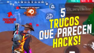 5 TRUCOS QUE PARECEN HACKS pt8 | TRUCOS FREE FIRE | ZenSoto