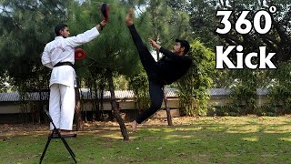 360 kick tutorial for beginners in hindi | Tornado kick tutorial step by step | 360 kick kaise sikhe