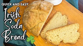 Quick and Easy Irish Soda Bread | Ready on the table in 1 Hour!