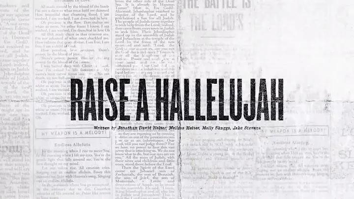 Raise A Hallelujah (Official Lyric Video) - Bethel...