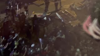 Video at VCU, showing police seemingly using teargas on protesters