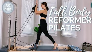 50 MINUTE ADVANCED REFORMER PILATES WORKOUT // follow along Reformer Pilates class, week 11 screenshot 2