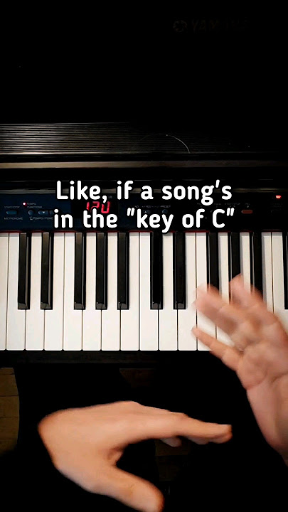 Music theory for beginners (key of C, key of G, etc.)
