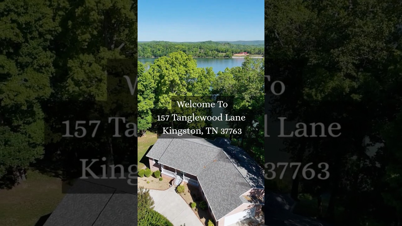 For Sale 3 Bed Home With Views of Watts Bar Lake in Kingston Tennessee