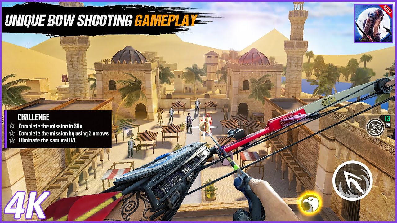 Ninja’s Creed 3D Sniper Shooting Assassin Game Android Gameplay (Mobile, Android, iOS, 4K, 60FPS)