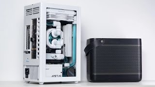 The smallest water cooled  PC I have built .By K3S cuse only 7.9L//迷你分体水电脑