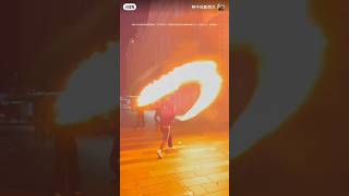 Pria Ini Bisa Mengeluarkan Api Dari Pedang fyp shorts fire samurai foryou