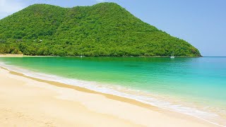 4K Mental Vacation: 6 Hours of Beautiful Beach Scenery From Tropical St. Lucia screenshot 5