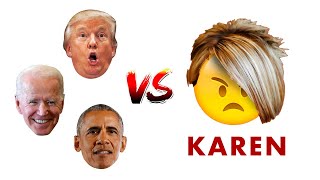 Prez Episodes  Presidents Vs Karens ai Voice Meme