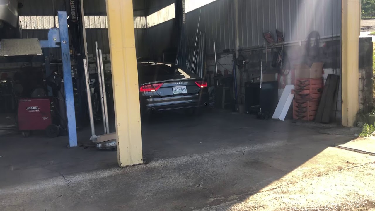 Audi A7 Muffler Delete Resonator Delete Xpipe Revs Youtube
