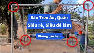 Giàn phơi quần áo ngoài trời | Giàn phơi quần áo thông minh