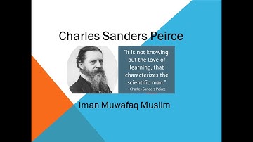 Charles Sanders Peirce: The American Father of Semiotics