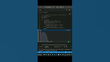 C Program to Find Largest of Three Numbers | Amresh TechCode