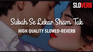 Subha Se Lekar Sham Tak ((Jhankar)) Akshay Kumar 🌹Raveena Tandon । Udit Narayan, Sadhna Sargam