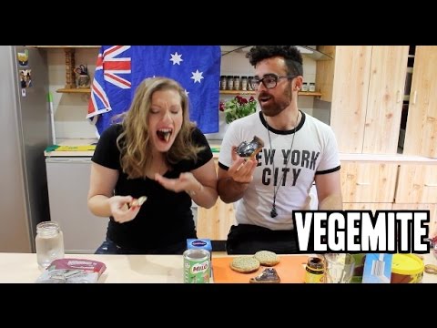 Taste Testing Vegemite and Aussie Treats - Tim Tam, Milo, and Vegemite