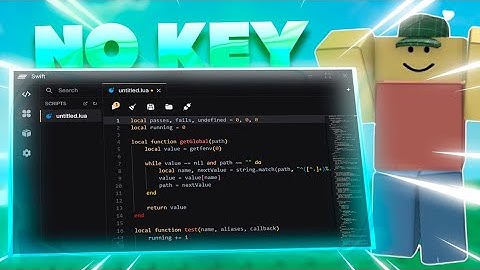 Roblox Executor Script Exploit Free "SWIFT" - Web Working After Update! (99% sUNC)